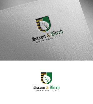 Logo Design by ecorokerz for Saxon & Birch Holdings, LLC | Design #17911244