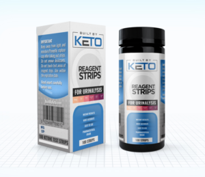 Design a Ketone Test Strip Label and Box for Built By Keto | Verpackungs-Design von SAI DESIGNS