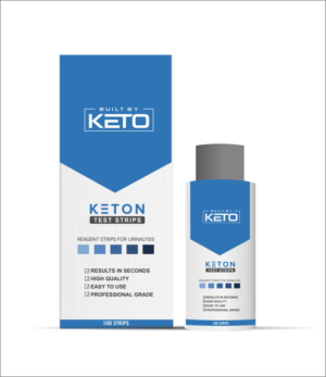Design a Ketone Test Strip Label and Box for Built By Keto | Design Emballage par fumbh.designs