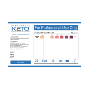 Design a Ketone Test Strip Label and Box for Built By Keto | Diseño de Empaque por said.tempo