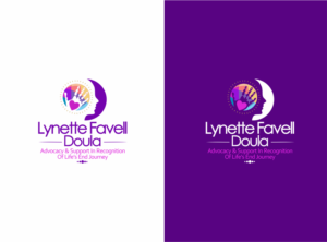 Lynette Favell . Doula . Advocacy and Support in recognition of Lifes End Journey | Logo Design by nikkiblue