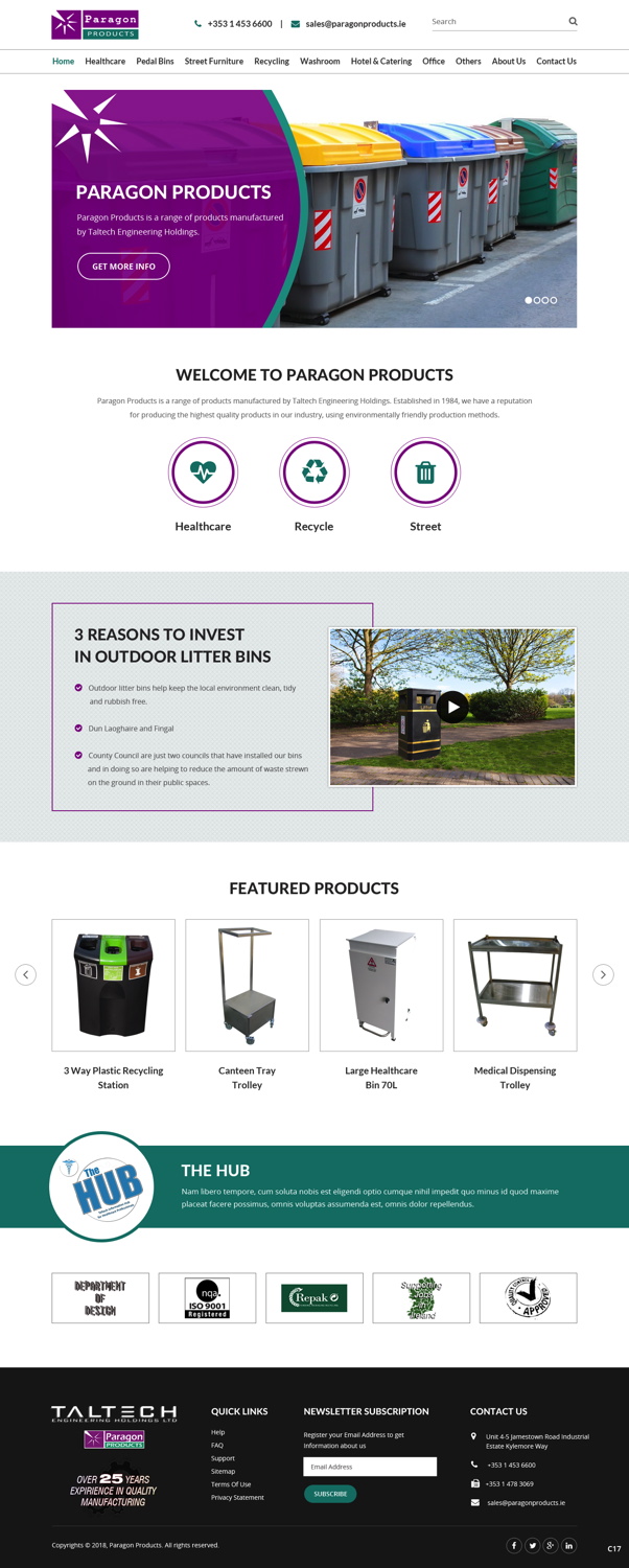 Web Design by pb for Cillianbc.com | Design #17938347