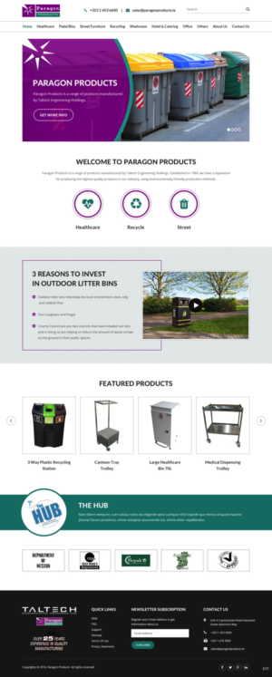 Web Design by pb for Cillianbc.com | Design: #17938347