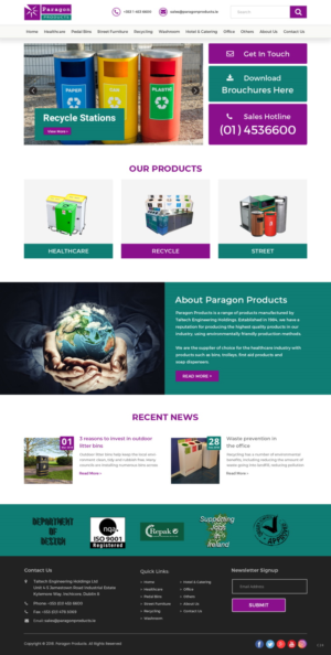 Web Design by pb for Cillianbc.com | Design: #17938348