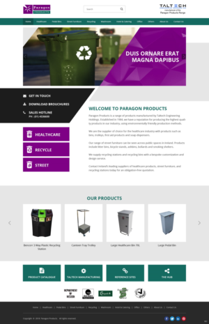 Web Design by pb for Cillianbc.com | Design: #17938349