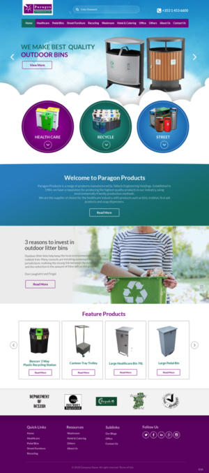 Web Design by pb for Cillianbc.com | Design: #17938351