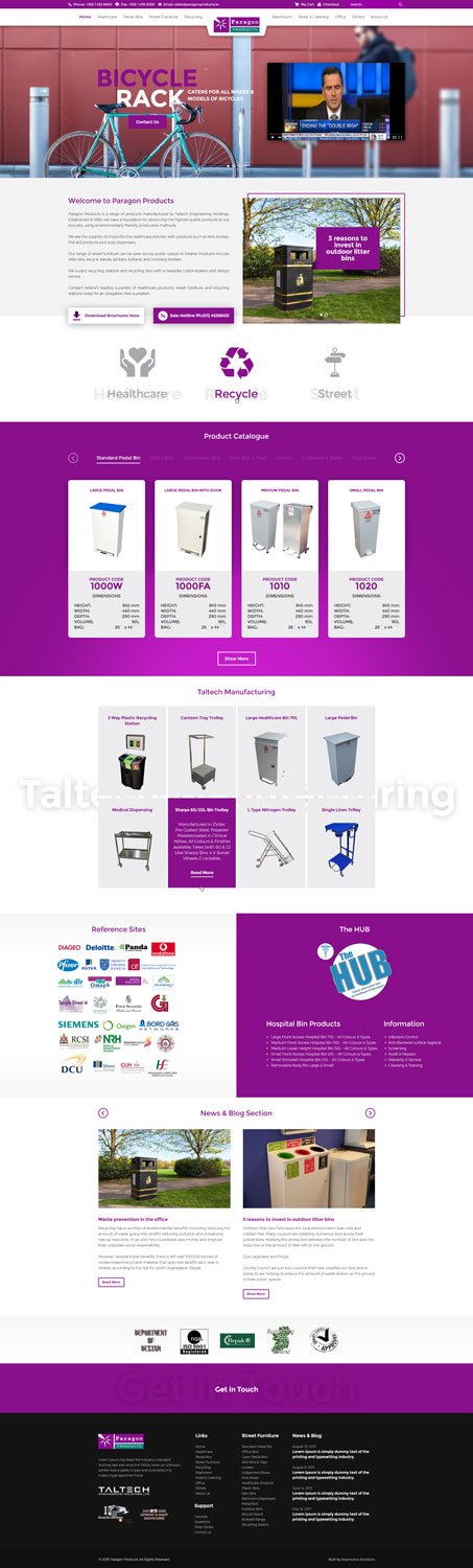 Web Design by Impressive Sol for Cillianbc.com | Design #17927954