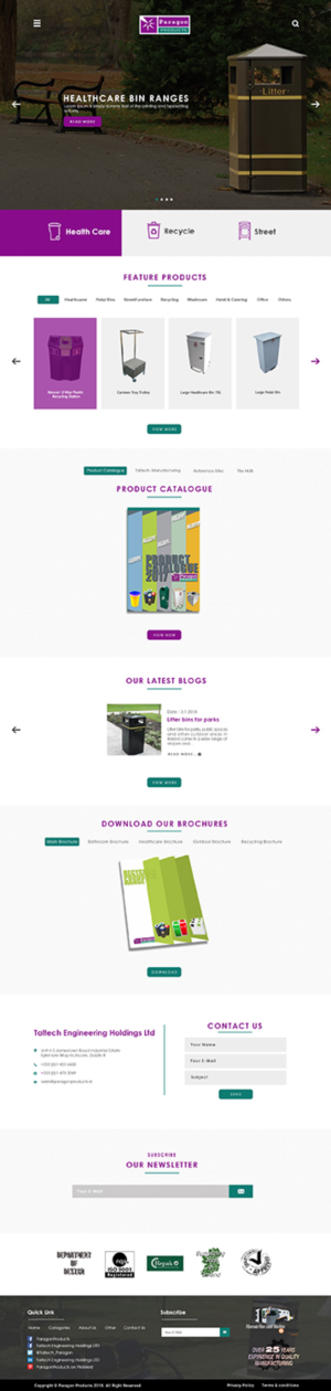 Web Design by bdesigner9 for Cillianbc.com | Design: #17937868