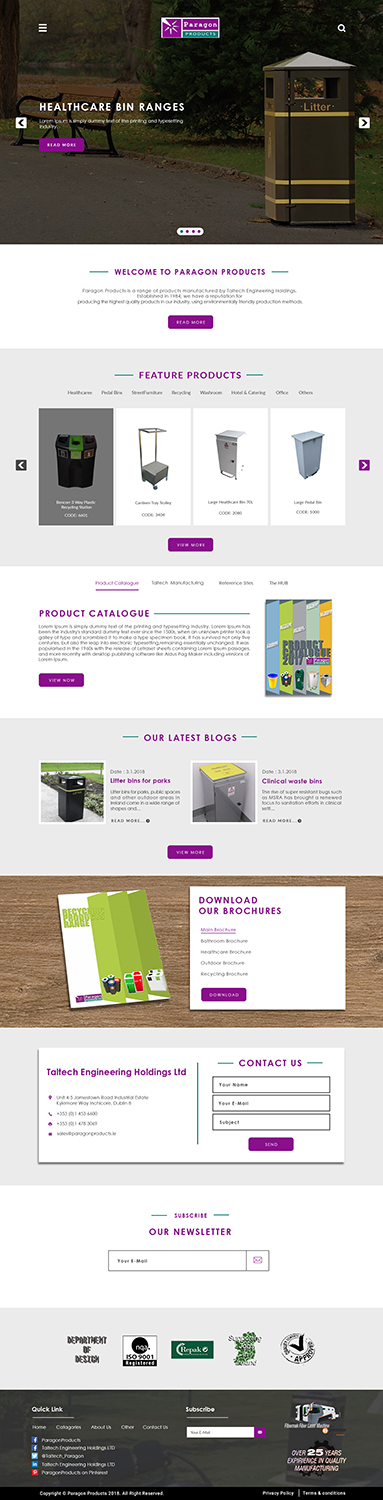 Web Design par bdesigner9 pour Cillianbc.com | Design #17937869