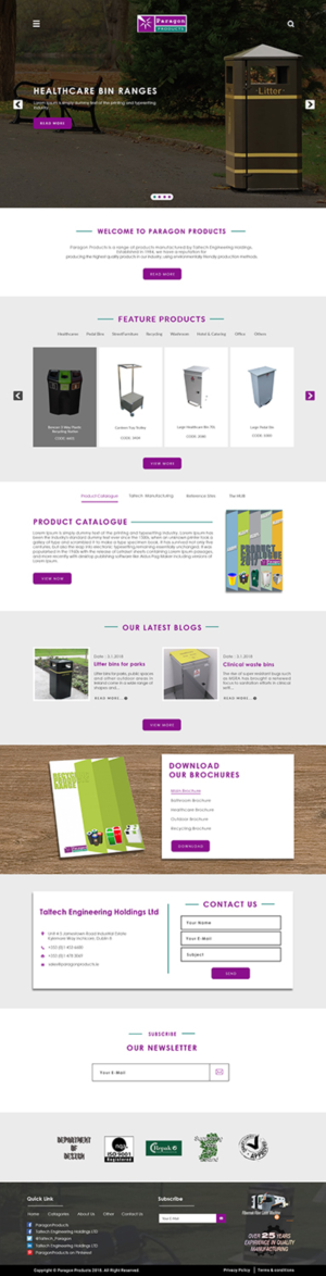 Web Design by bdesigner9 for Cillianbc.com | Design: #17937869