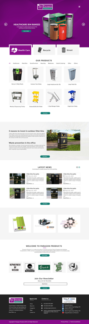 Web Design par bdesigner9 pour Cillianbc.com | Design #17938230