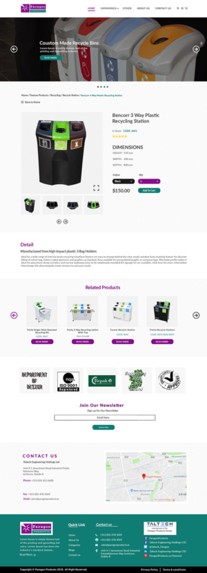 Web Design by bdesigner9 for Cillianbc.com | Design: #17980241