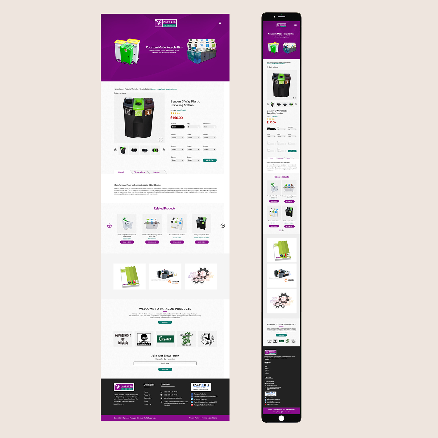 Web Design by bdesigner9 for Cillianbc.com | Design #17991513