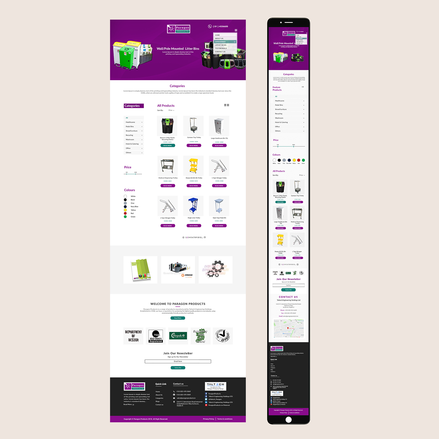 Web Design by bdesigner9 for Cillianbc.com | Design #17993561