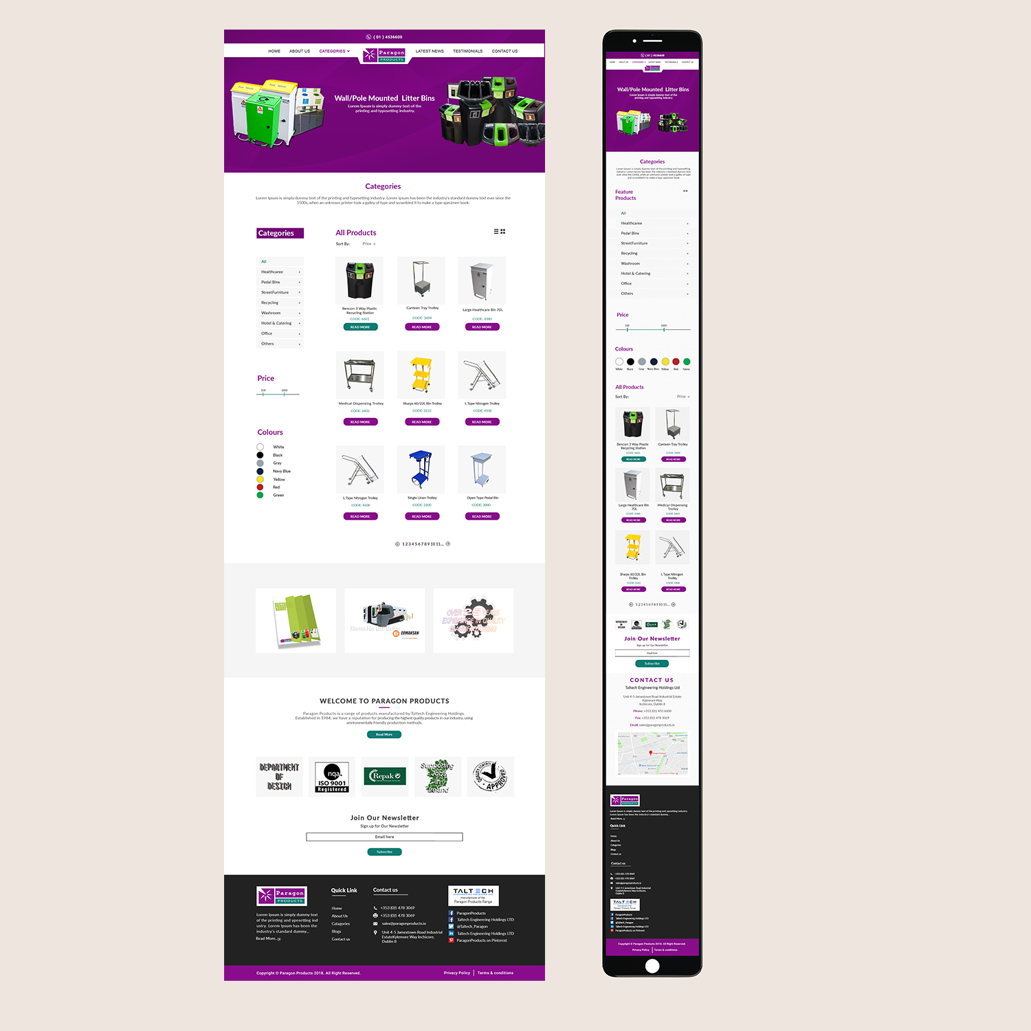 Web Design by bdesigner9 for Cillianbc.com | Design #18012844