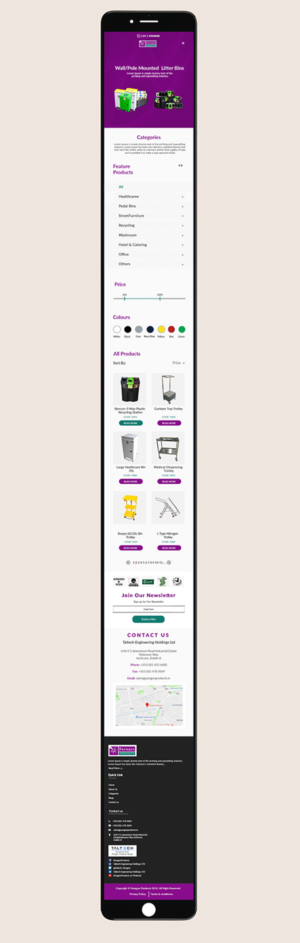 Web Design by bdesigner9 for Cillianbc.com | Design: #18013213
