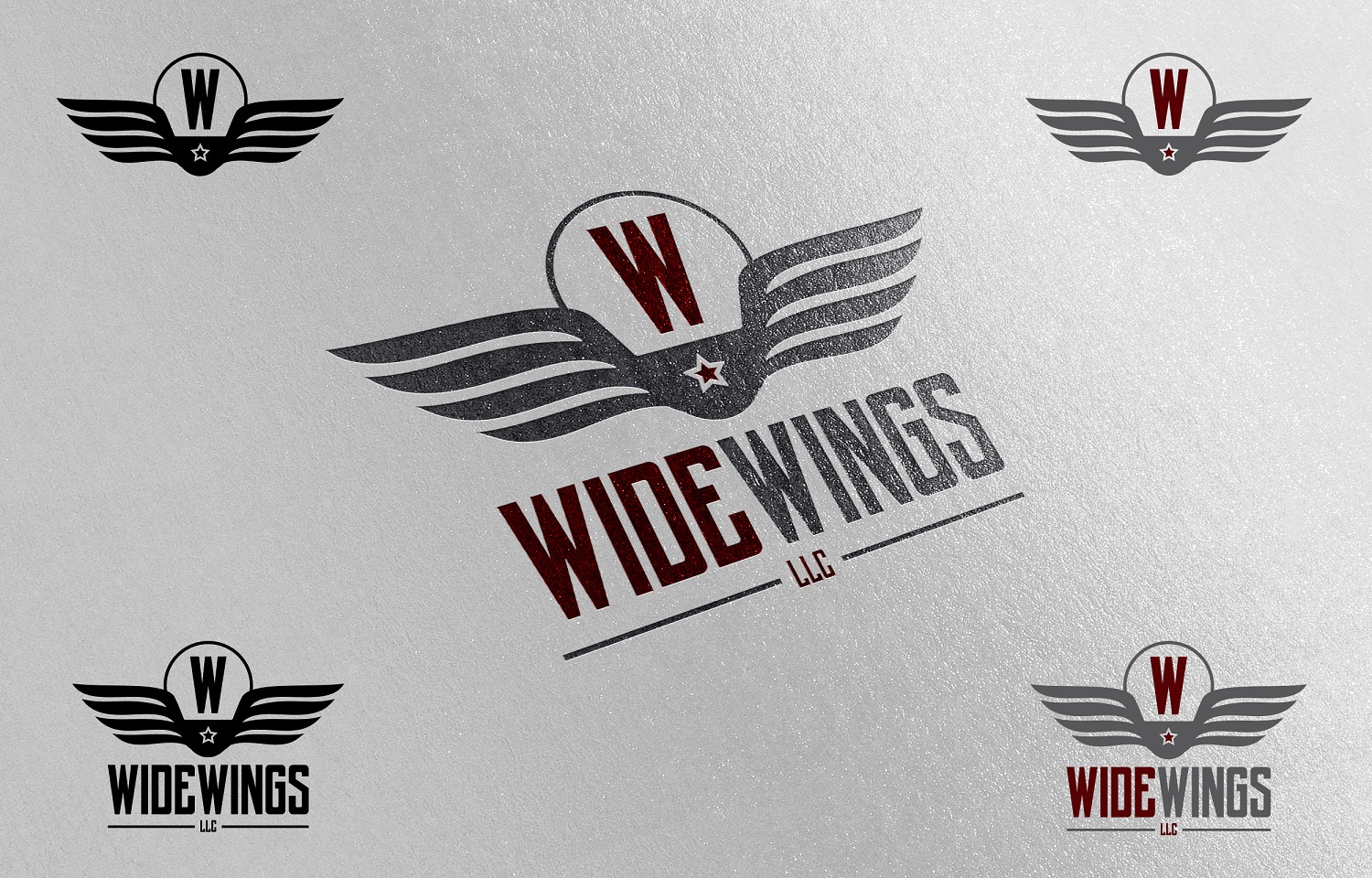 Logo Design by FerTouch Arts for WideWings LLC | Design #18074405
