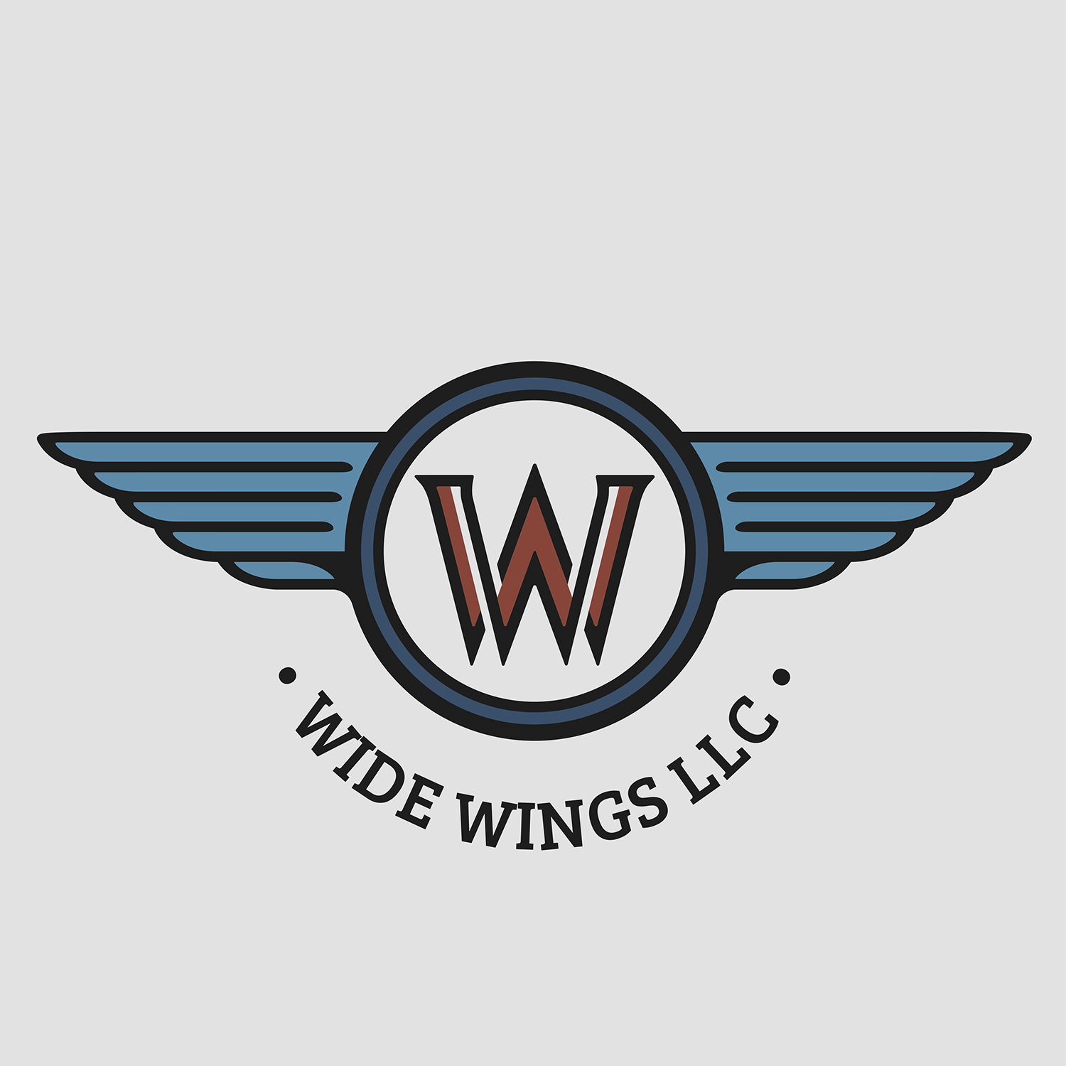 Logo Design by DAGW for WideWings LLC | Design #17965584