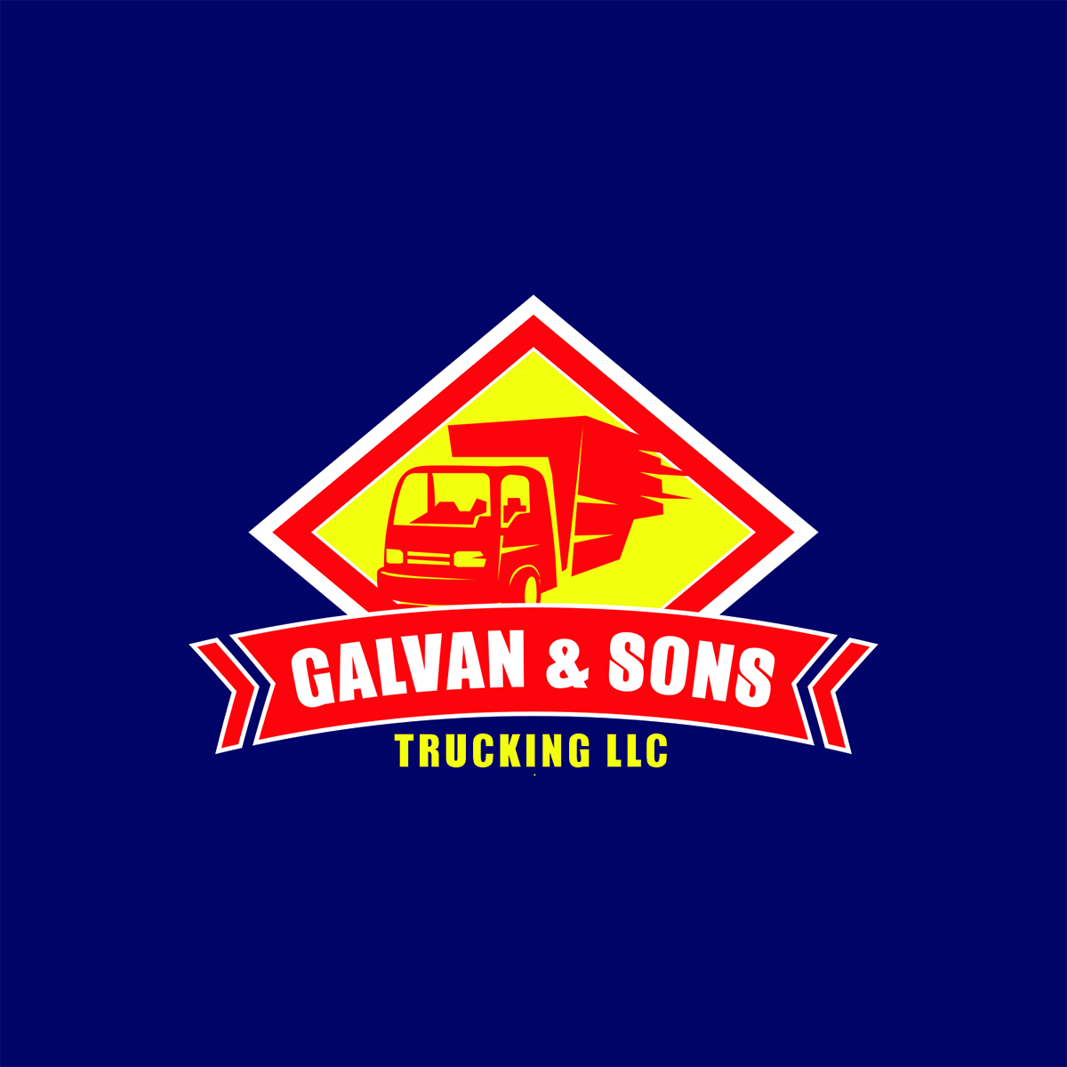 Diseño de Logo por Venus L. Penaflor para Galvan & Sons Trucking LLC | Diseño #17925250