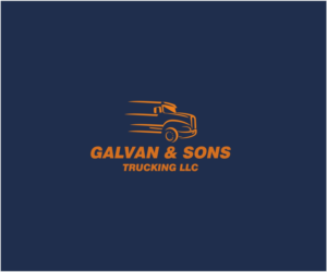 Galvan & Sons Trucking LLC | Logo Design by Logocraft