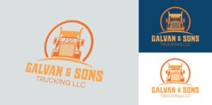 Logo Design by Impressive Solutions for Galvan & Sons Trucking LLC | Design: #17922328