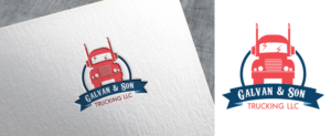 Logo Design by Impressive Solutions for Galvan & Sons Trucking LLC | Design: #17922330