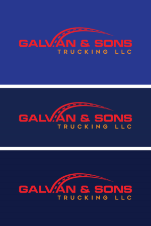 Galvan & Sons Trucking LLC | Logo Design by Juli creation