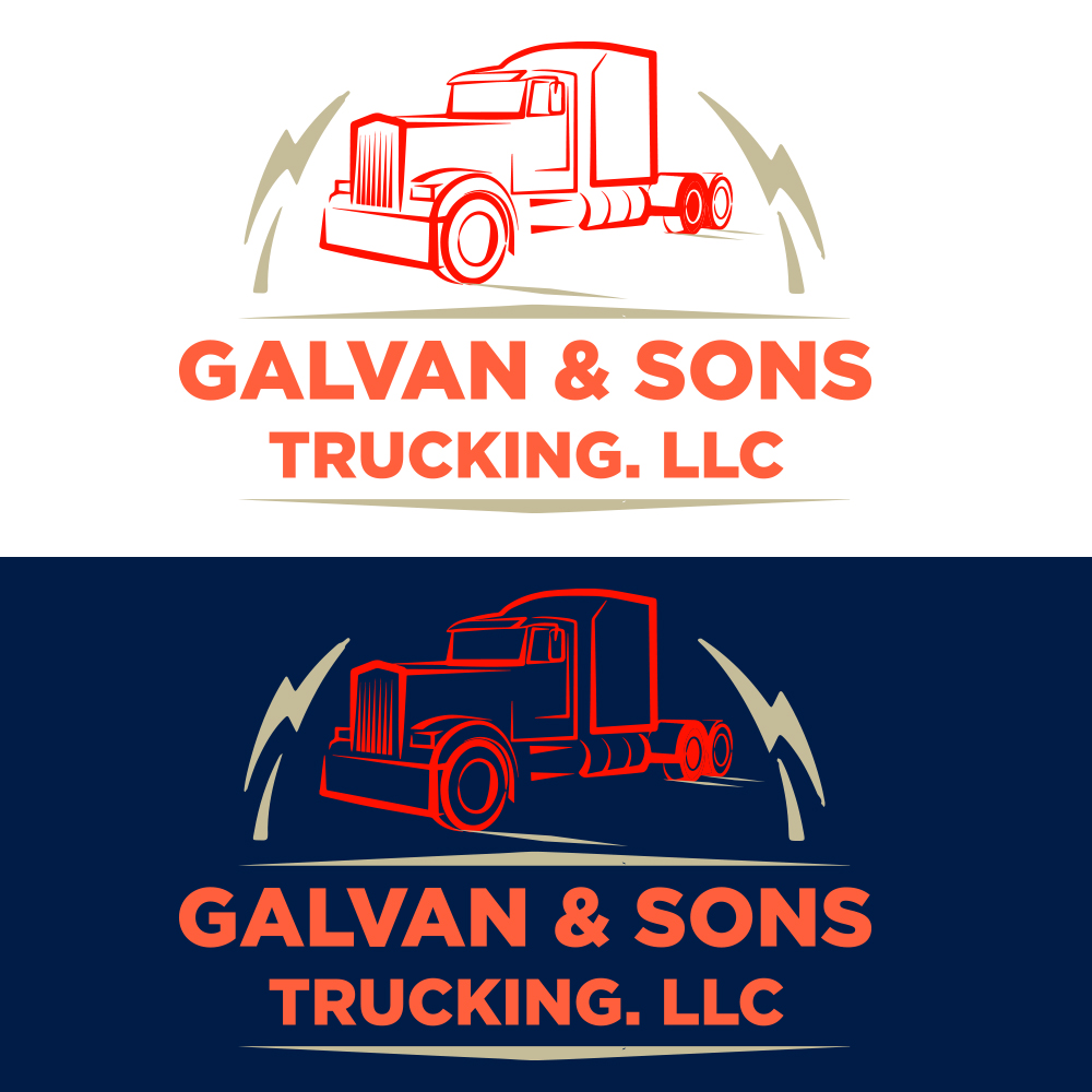 Design de Logo par Design Sword pour Galvan & Sons Trucking LLC | Design #17932476