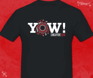 Tshirt Design for IT conference - YOW! Singapore | Design de T-shirt par nreimer