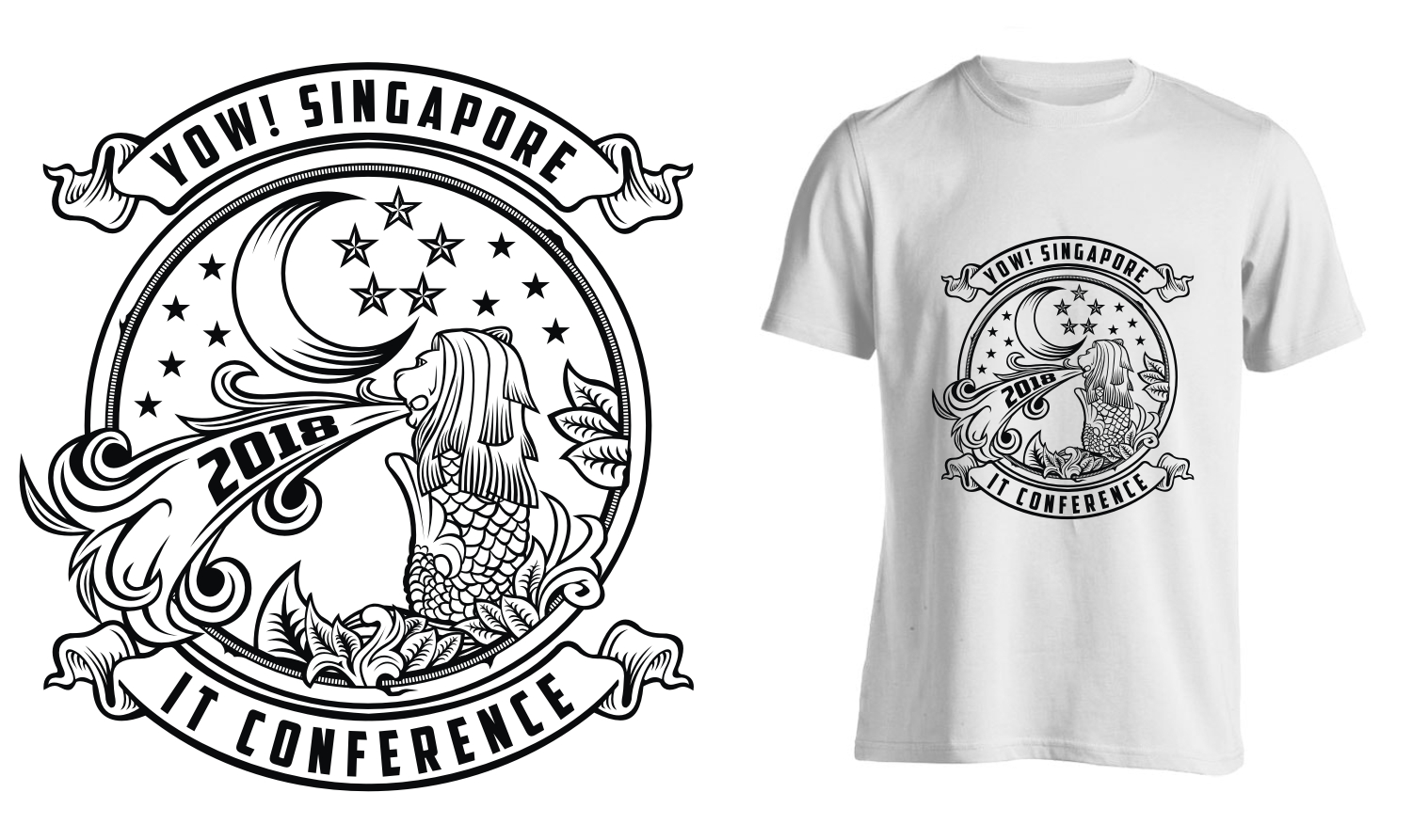 T-Shirt-Design von Den Bagus für YOW! Australia | Design #17941277