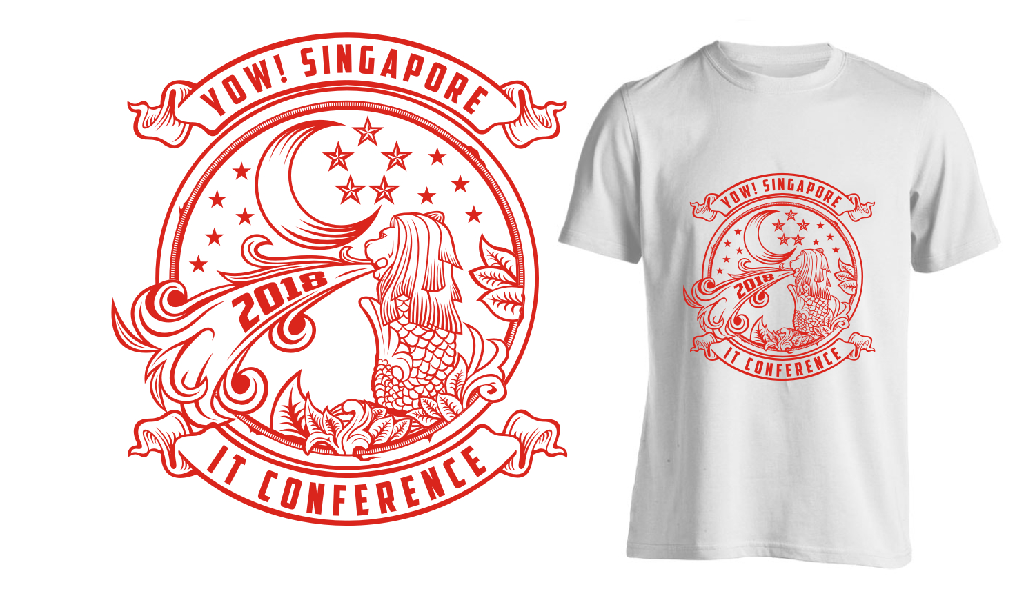 Diseño de Camiseta por Den Bagus para YOW! Australia | Diseño #17941280