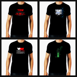 Tshirt Design for IT conference - YOW! Singapore | T-shirt Design by edge design