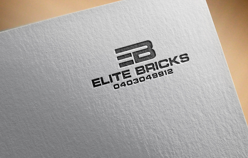 Logo Design by skyDesignbox for Elite bricks  | Design #17970902