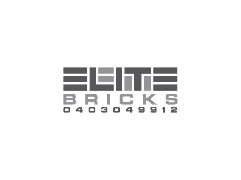 Logo Design by MS683968 for Elite bricks  | Design #17942914