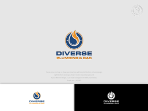 Diverse Plumbing & Gas | Logo Design by Kejo87