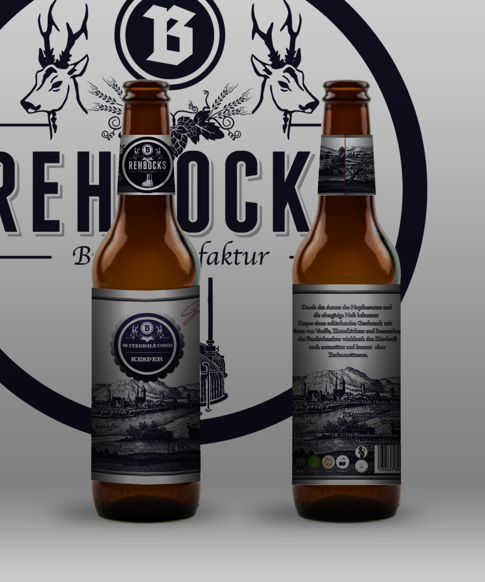Label Design by Nordic Designer for Rehbocks Braumanufaktur | Design #17970819