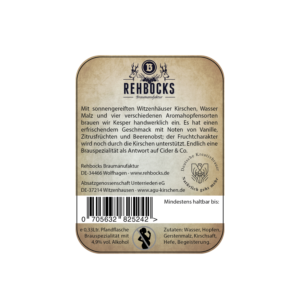 Label Design by deadPixel for Rehbocks Braumanufaktur | Design: #18136494