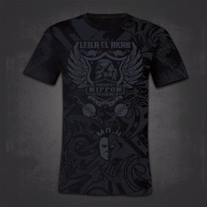 Leila El Akab Fighter Shirt | T-Shirt-Design von iwan s