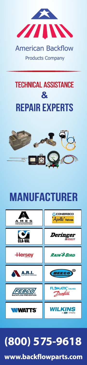 Banner Ad Design by HamzaMalik for American Backflow Products Company | Design #17944254