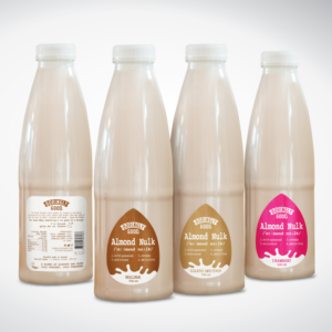 Our Almond Nulk needs new labels and logo as good as the product itself - the ultimate nut milk | Design Emballage par tuan1968