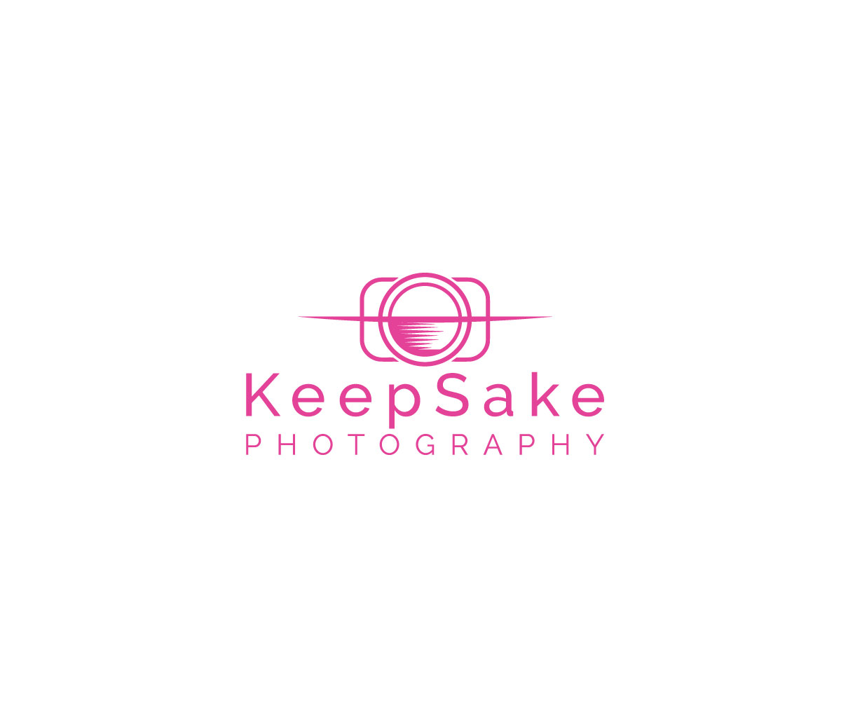 Feminine, Colorful, Professional Photography Logo Design for KeepSake