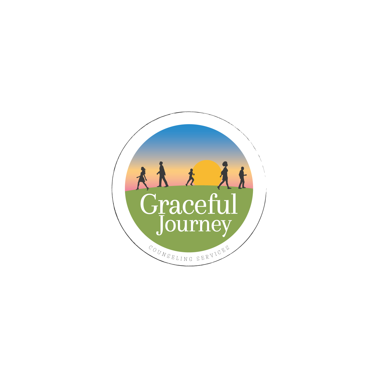 Logo Design by Marianna K. for Graceful Journey Counseling Services | Design #17940956