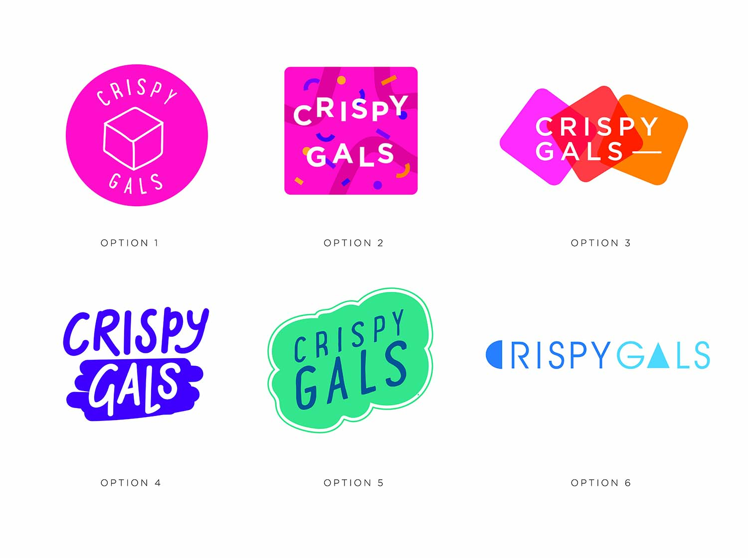 Logo Design by Jadehm for Crispy gals  | Design #18045925