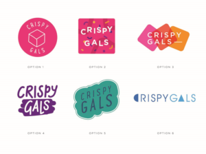 Design de Logo par Jadehm pour Crispy gals  | Design #18045925