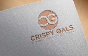 Logo Design by rocklee for Crispy gals  | Design: #18089198