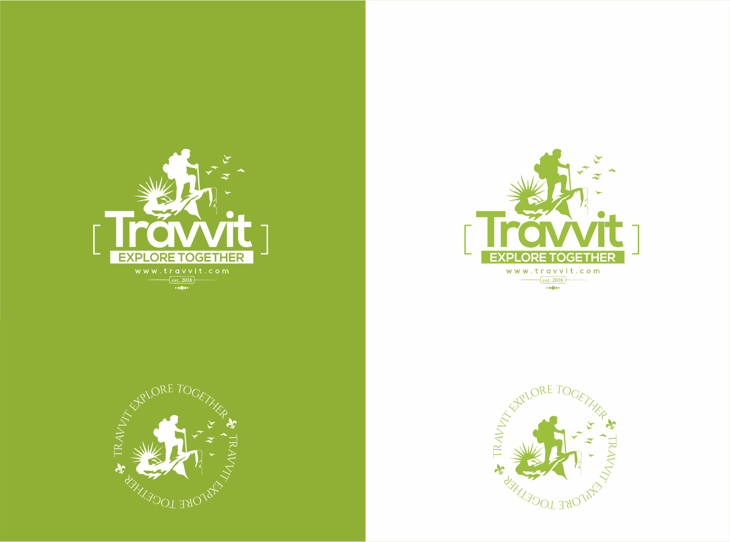Logo-Design von nikkiblue für Travvit.com | Design #17919251