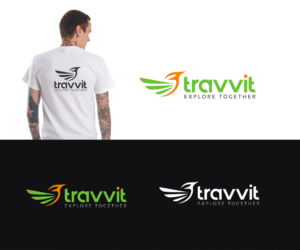 Logo Design by Vishak vasu for Travvit.com | Design #17928257