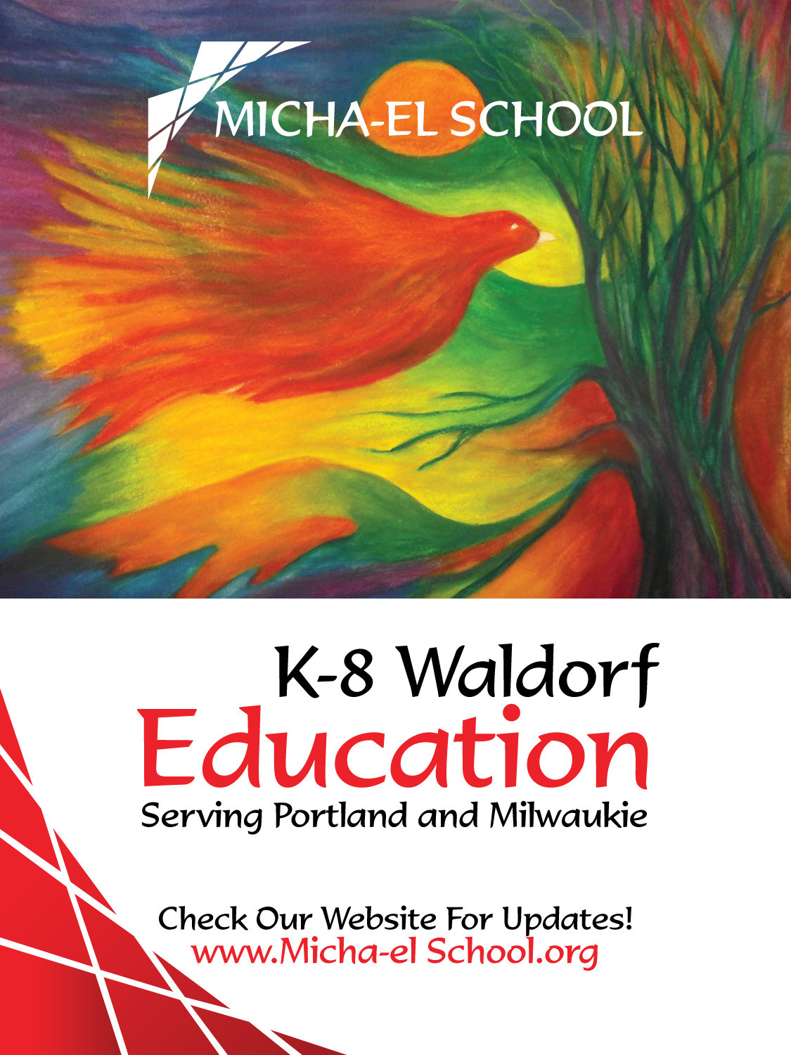 Advertisement Design by Impressive Sol for Micha-el School | Design #17932782