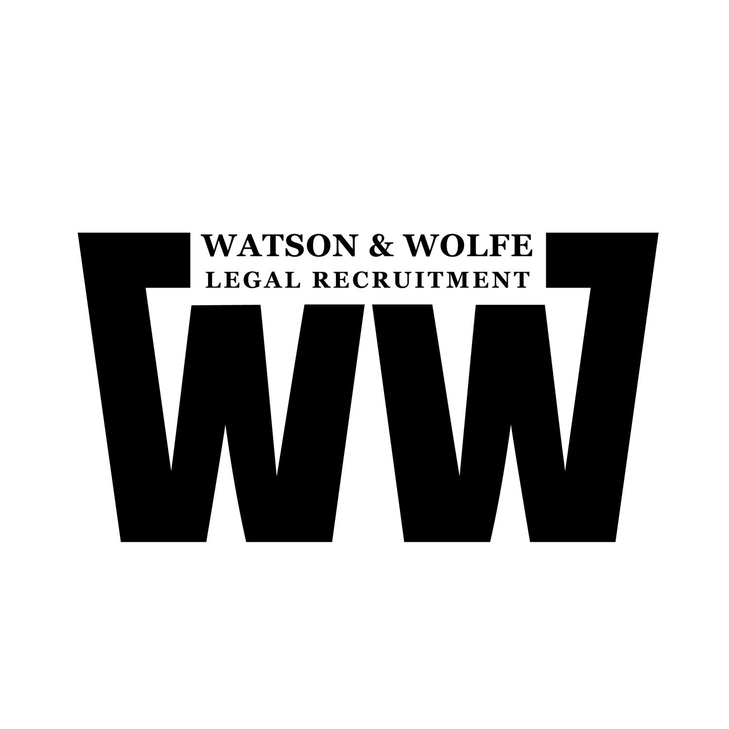 Diseño de Logo por Michael Francis para Watson & Wolfe Legal Recruitment | Diseño #17930225