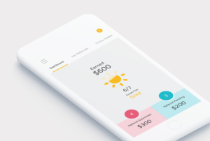 Referral Portal - Mobile App Design | App Design by fueldesignyard
